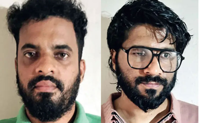 കുമ്പളം സ്വദേശിയായ വനിതാ ഡോക്ടറില്‍നിന്നും ഓണ്‍ലൈനായി 67 ലക്ഷം തട്ടിയ സംഭവത്തില്‍ രണ്ടു പേർ പിടിയില്‍.